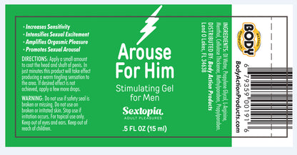 Arouse for Him Stimulating Gel 5 Oz