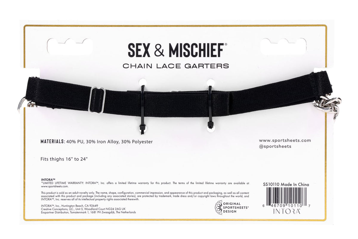 Chain Lace Garters