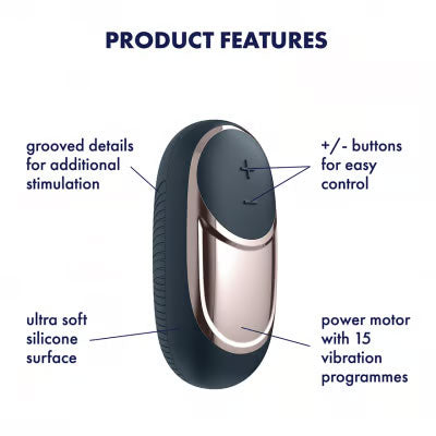 Satisfyer Layons Dark Desire Clitoral Stimulator