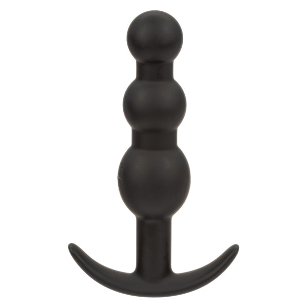 Boundless Vibrating Beaded Plug Rechargeable - Black