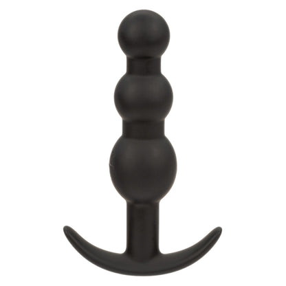 Boundless Vibrating Beaded Plug Rechargeable - Black