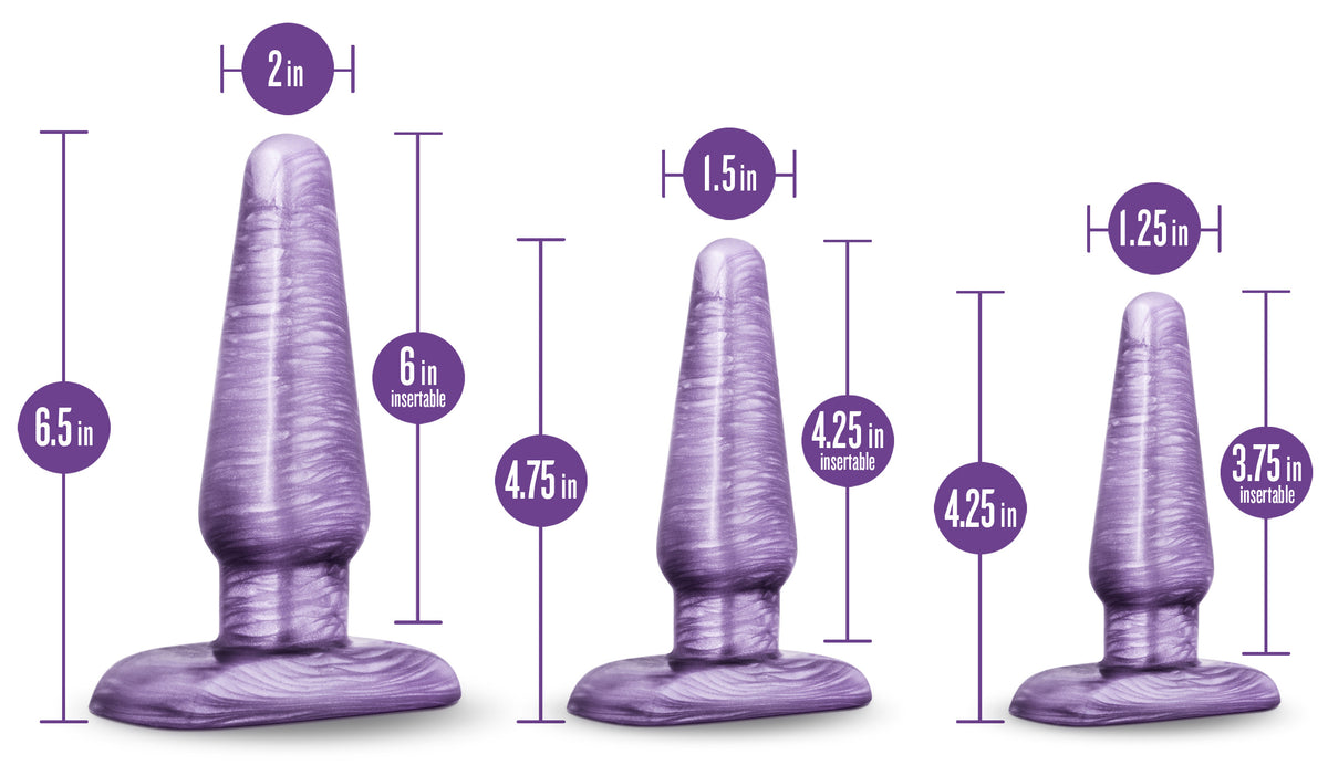 B Yours - Anal Trainer Kit - Purple Swirl