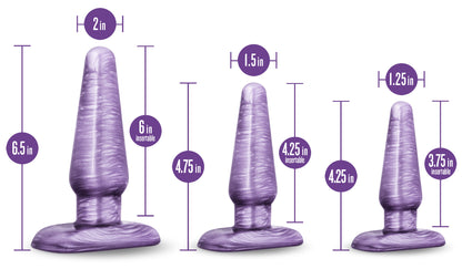 B Yours - Anal Trainer Kit - Purple Swirl