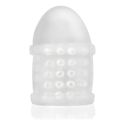 Jackits Mansturbation Sleeve - 12 Count Pop Box  Display - Clear