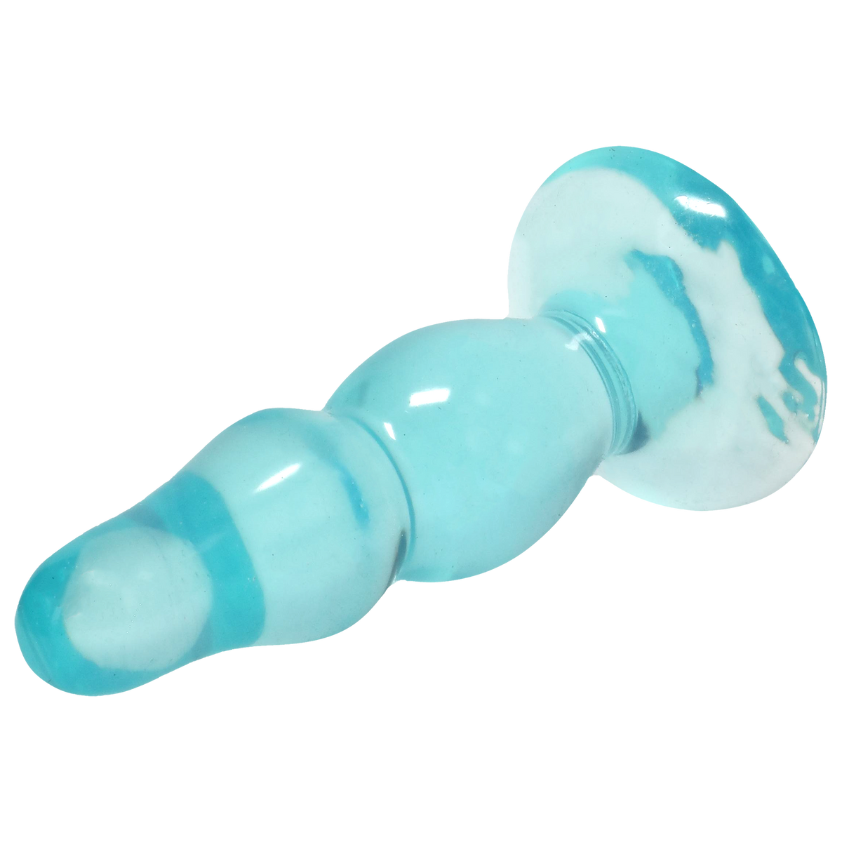 Crystal Jellies - Novice Pop Plug - 4 Inch Teal