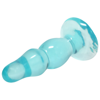 Crystal Jellies - Novice Pop Plug - 4 Inch Teal