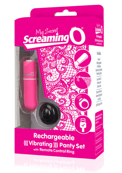 My Secret Charged Remote Control Panty Vibe - Pink
