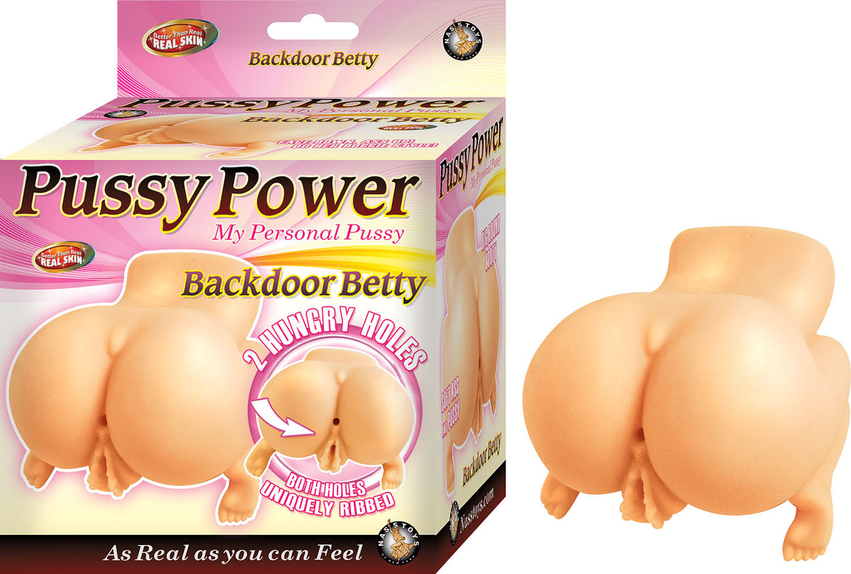 Pussy Power Backdoor Betty - Flesh