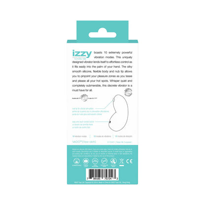 Izzy Rechargeable Vibe -Turquoise