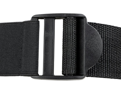 Hollow Strap-on Without Balls 6 Inch - Black