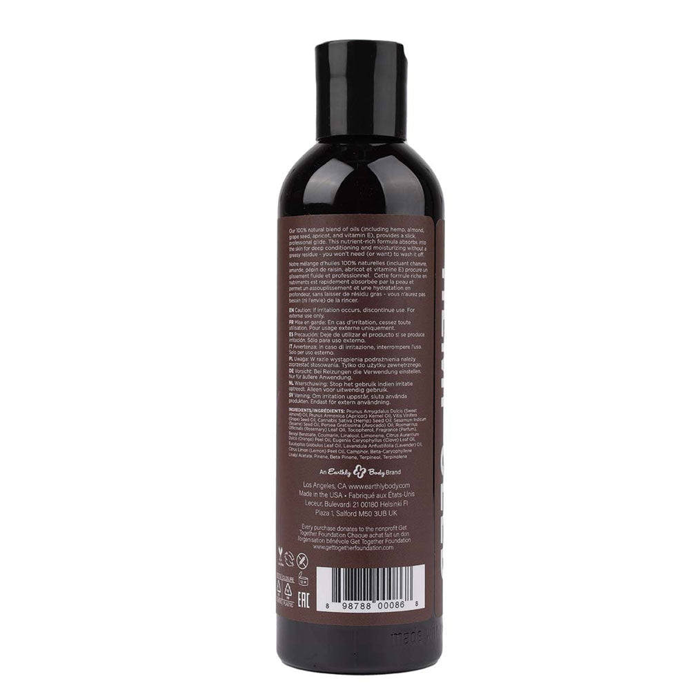 Hemp Seed Massage and Body Oil - Lavender - 8 Fl. Oz./ 237ml