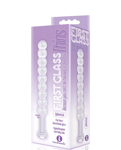 The 9's Glass Thins - Spherical Glass Plug