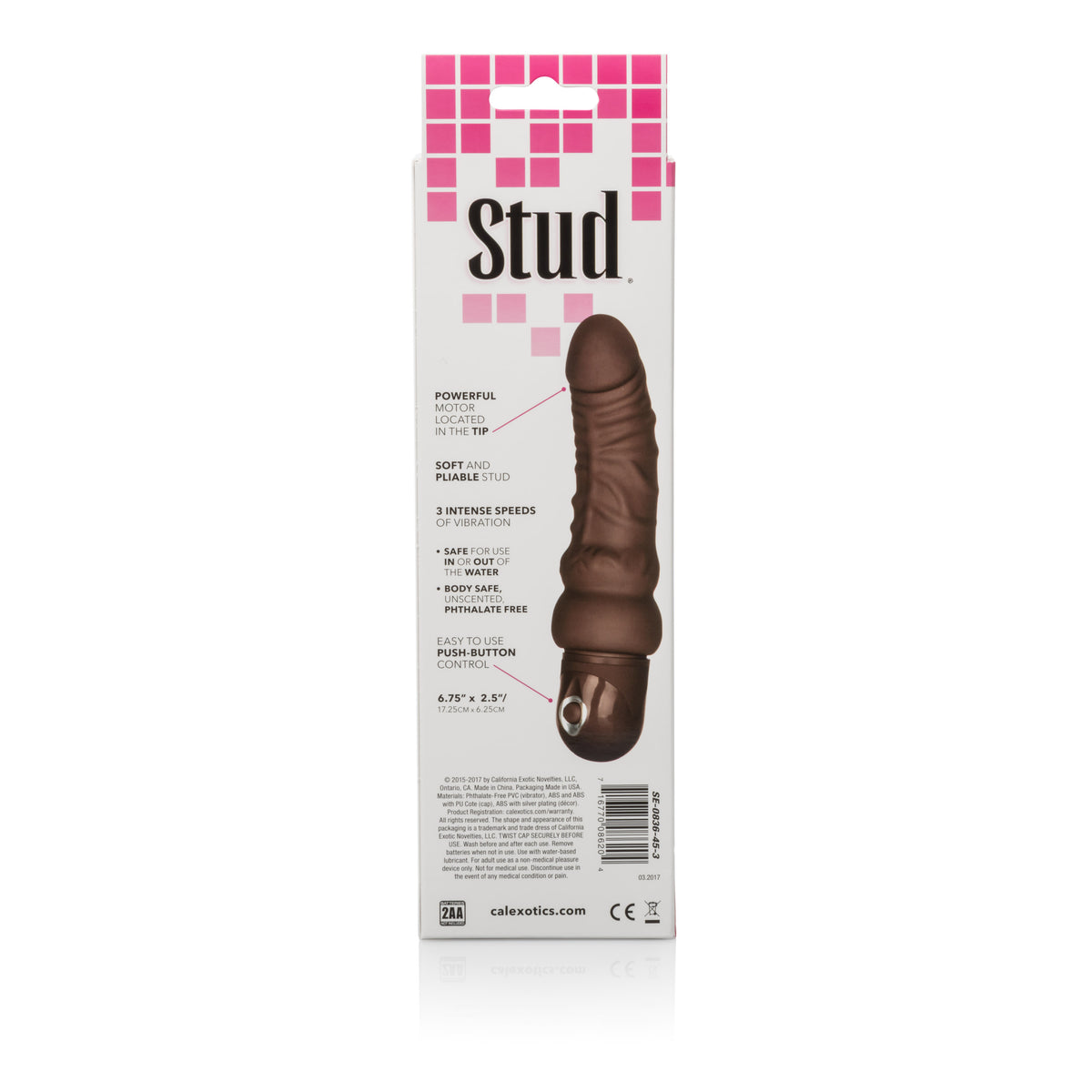 Waterproof Power Stud Curvy - Brown