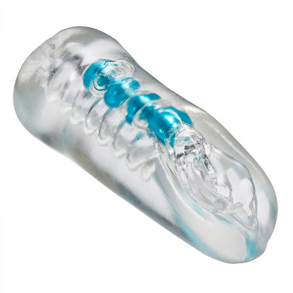 Personal Double Ended Beaded Stroker Clear