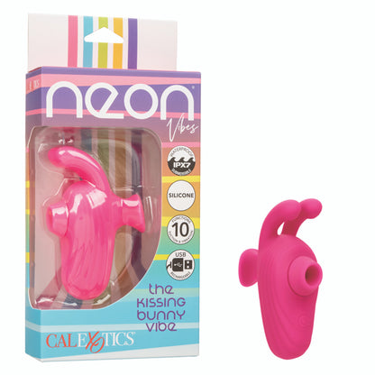 Neon Vibes the Kissing Bunny Vibe - Pink