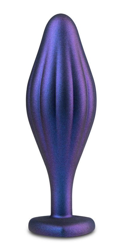 Anal Adventures Matrix - Wavy Bling Plug -  Sapphire