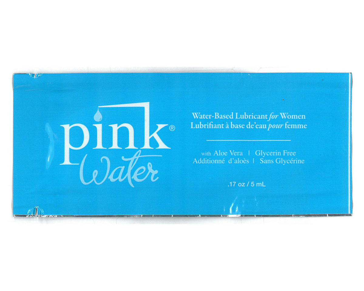 Pink Water - 0.17 Oz. Foil Packets - 50 Piece Bag