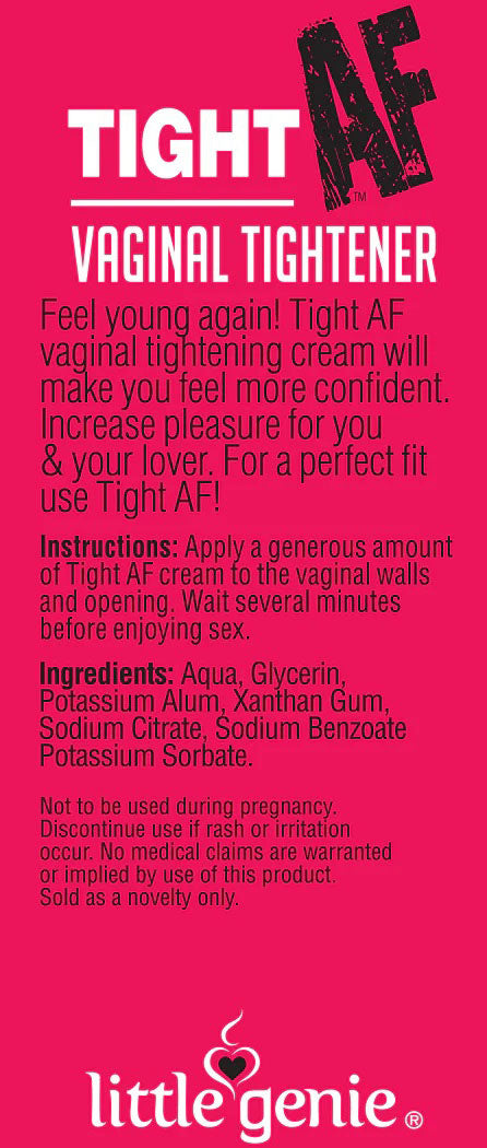 Tight Af Fishbowl Tightener Cream 10ml - Pop Display of 65