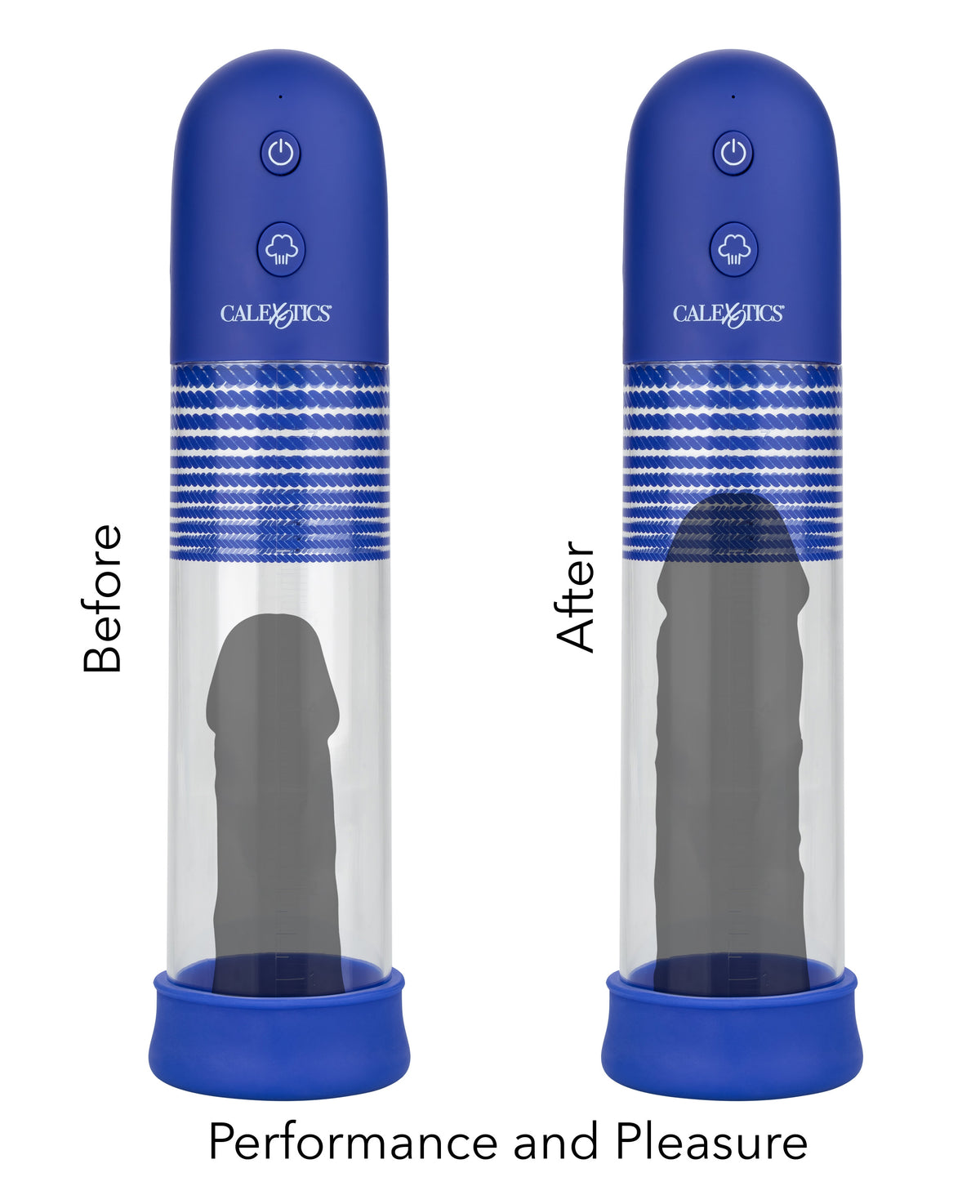 Admiral Rechargeable Rock Hard Pump Kit -Blue