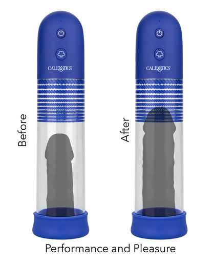 Admiral Rechargeable Rock Hard Pump Kit -Blue