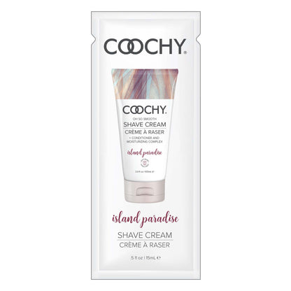 Coochy Shave Cream - Island Paradise - 15 ml Foils