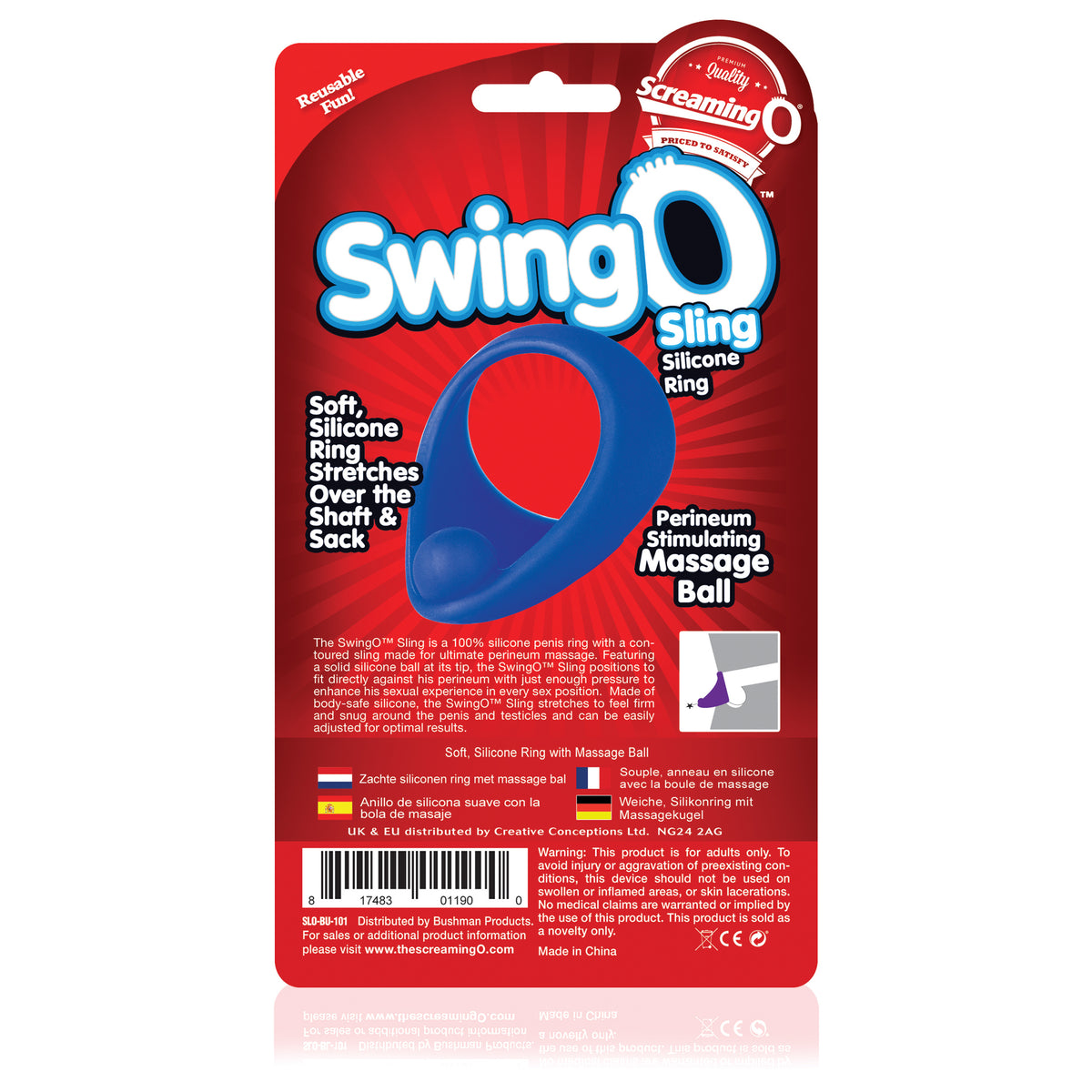 Swingo Sling  - 6 Count Box - Blue