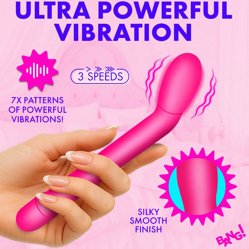 Slim G-Spot Vibrator - Pink