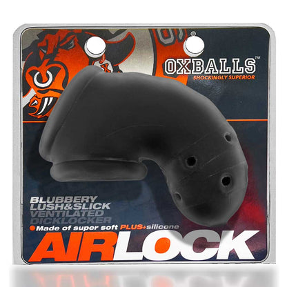 Airlock Air-Lite Vented Chastity - Black Ice