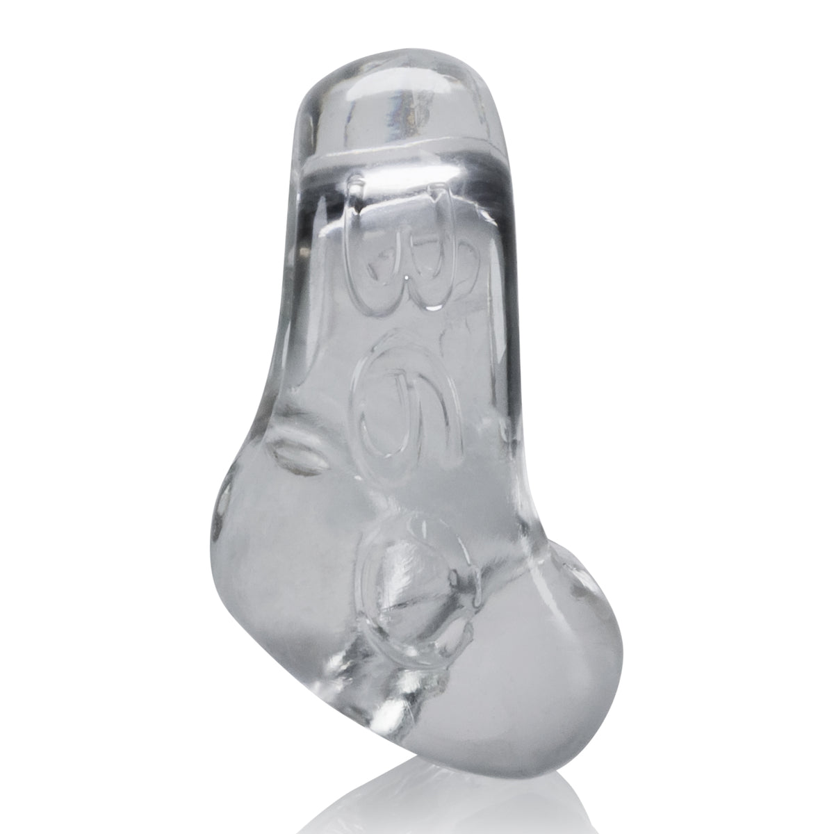 360 2- Way Cockring + Ballsling - Clear