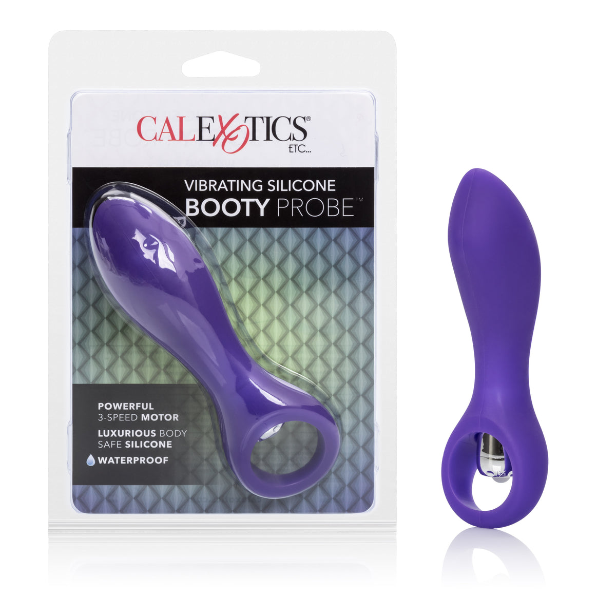 Vibrating Silicone Booty Probe