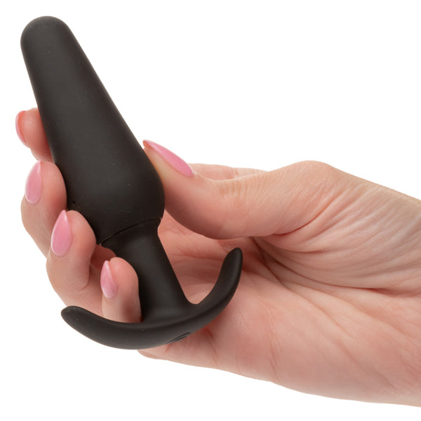 Boundless Vibrating Slim Plug - Black