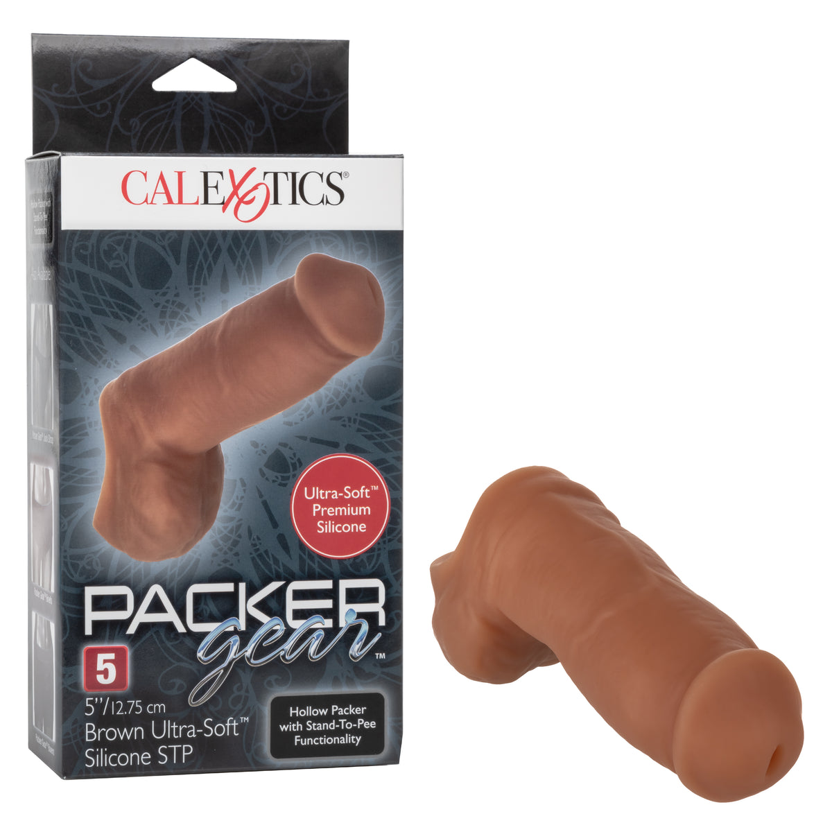 Packer Gear 5 Inch Ultra-Soft Silicone Stp Packer - Brown