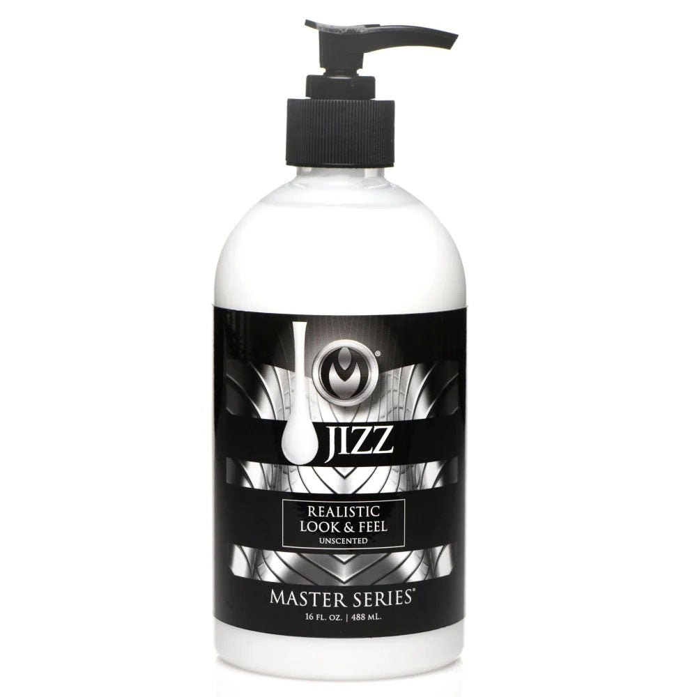 Master Series Jizz Unscented Water-Based Body Glide - 16 Oz