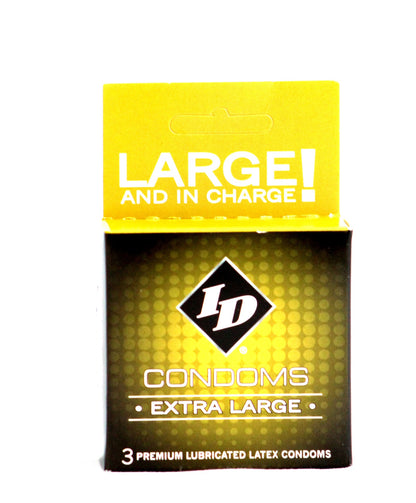 ID Condoms - Case of 72 - 3 Packs - Assorted Styles
