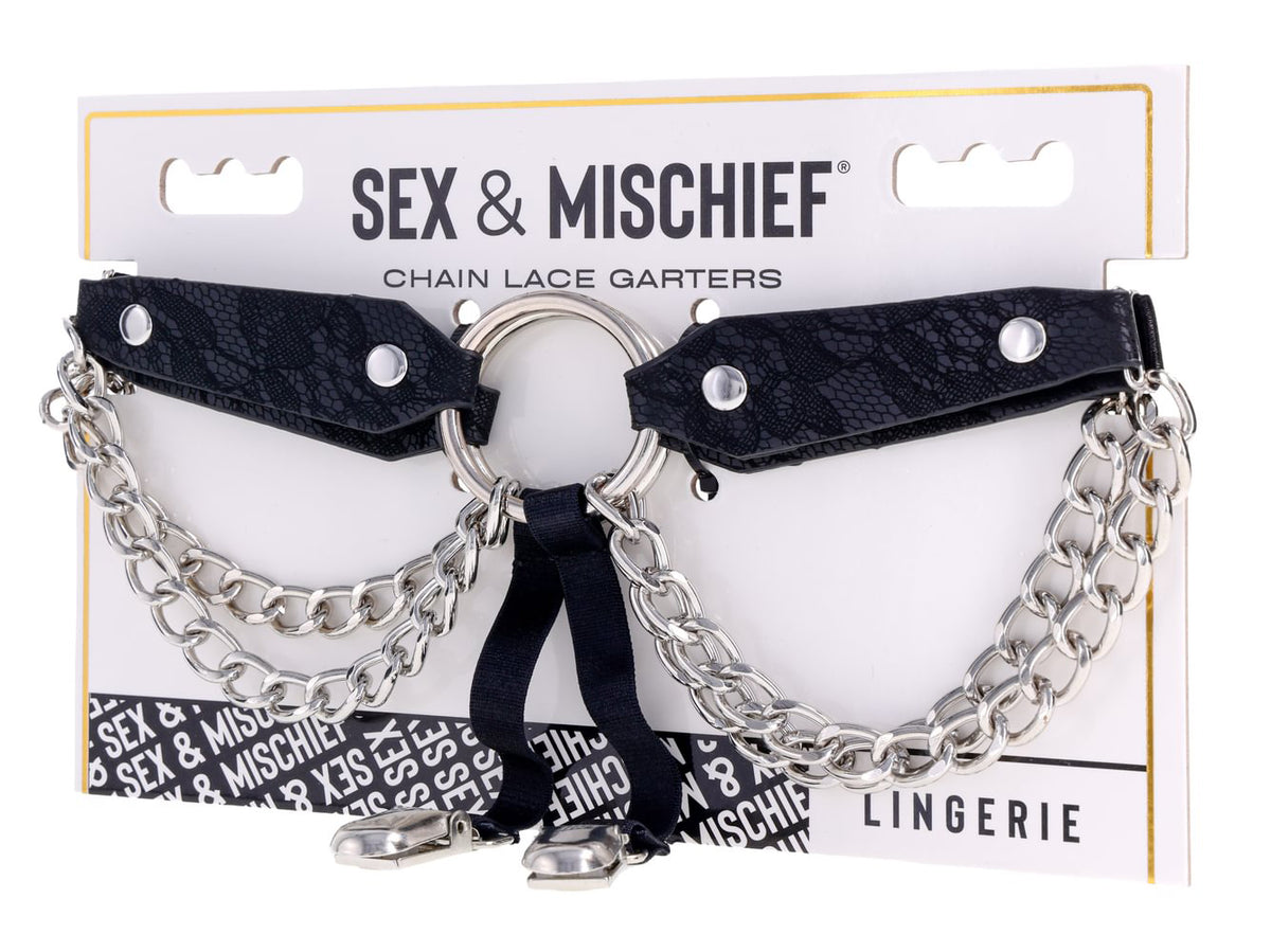 Chain Lace Garters