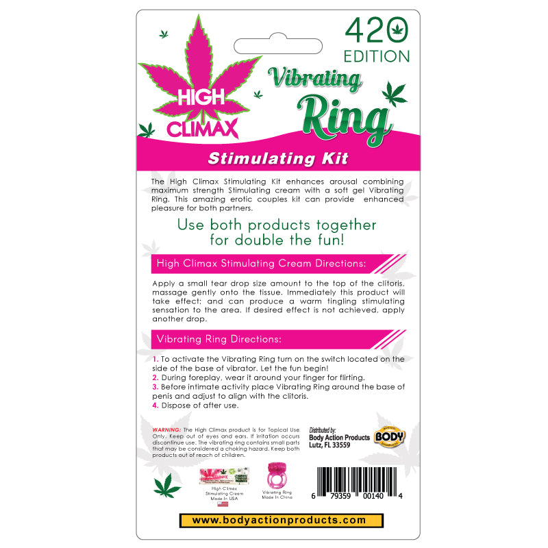 High Climax Vibrating Ring Stimulating Kit