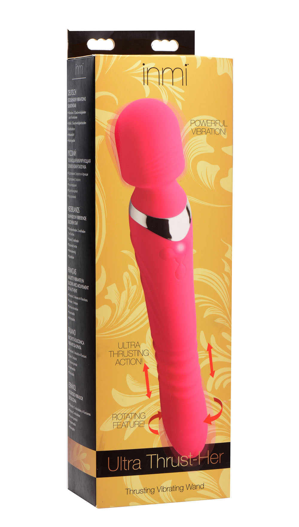 Ultra Thrusting and Vibrating Silicone Wand