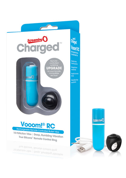 Charged Vooom Remote Control Bullet - Blue