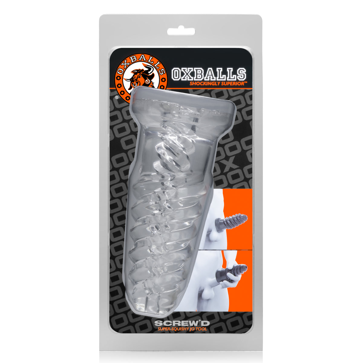 Screw'd Super Squishy Jo Tool - Clear