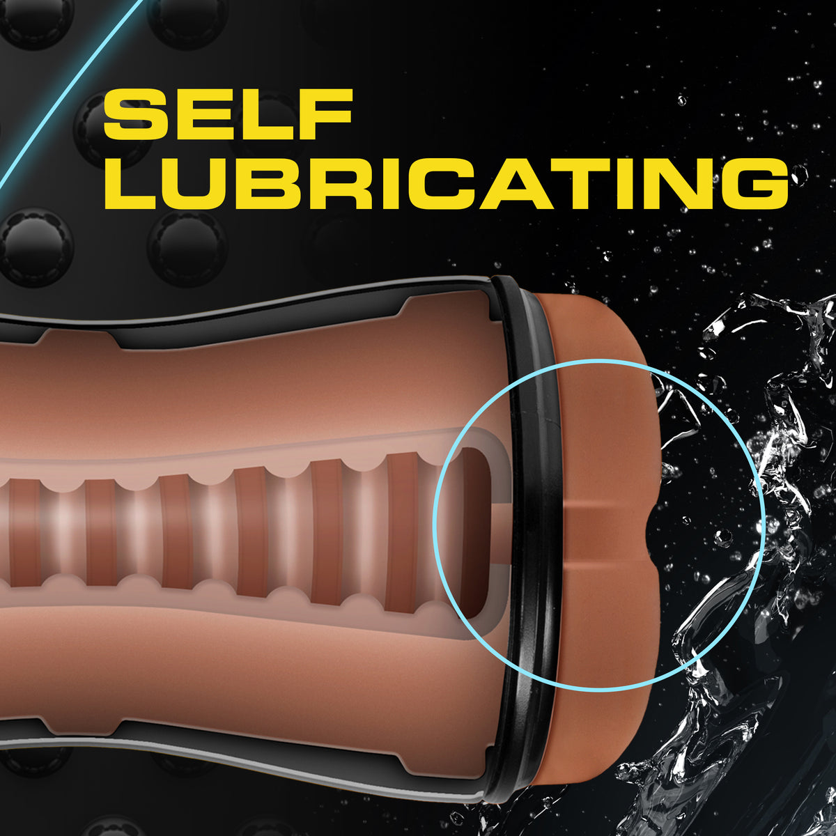 Coverboy - Manny the Fireman - Self Lubricating  Stroker - Tan