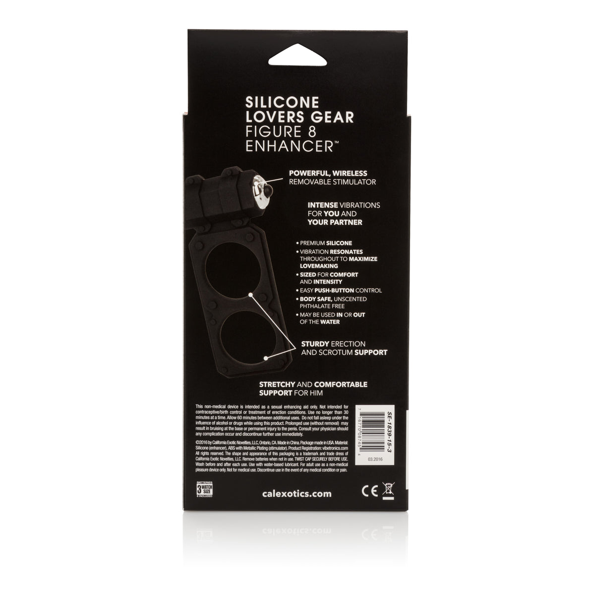 Silicone Lovers Gear Figure 8 Enhancer